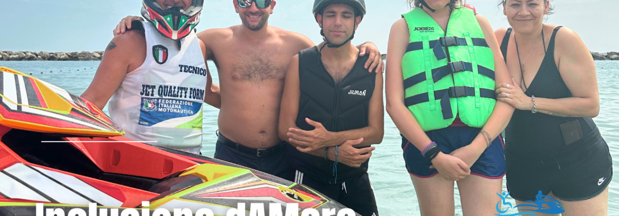 evento inclusivo, jet quality form, moto d'acqua